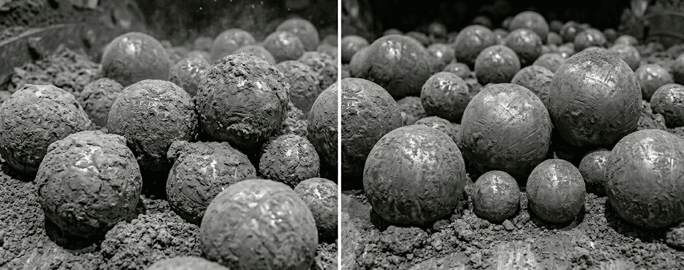 Grinding balls